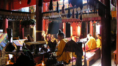 Prayer Hall Spituk, Ladakh